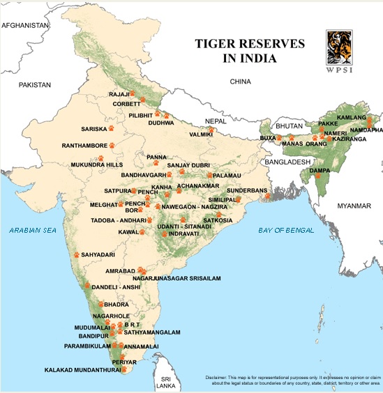 Tiger Reserves